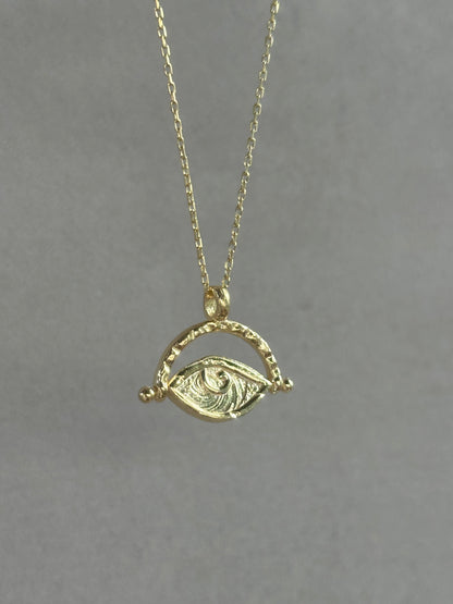 925 Rotate Eye Necklace