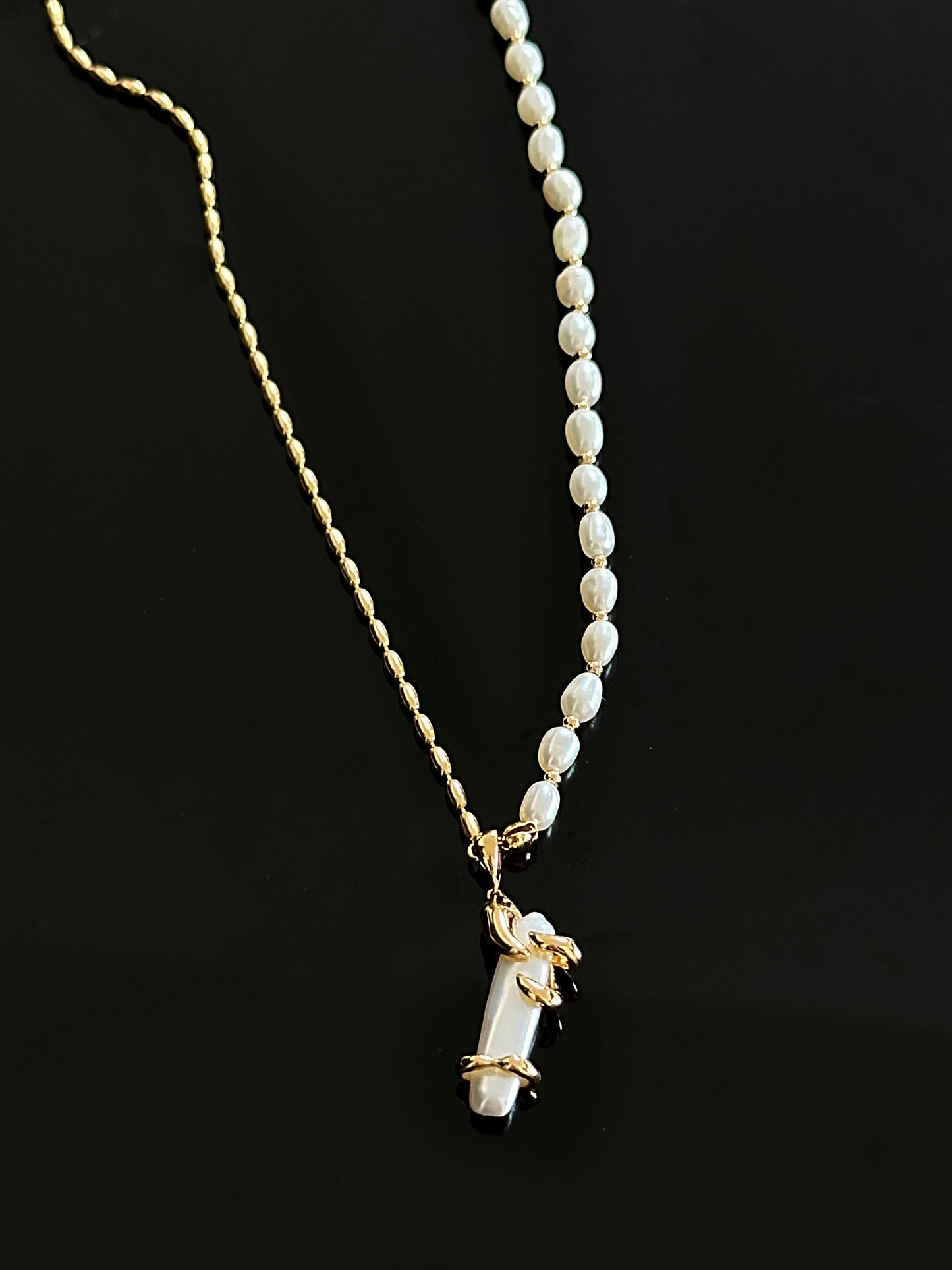 925 Pearl Aura necklace