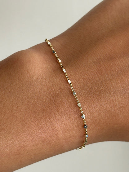 925 Thin space bracelet