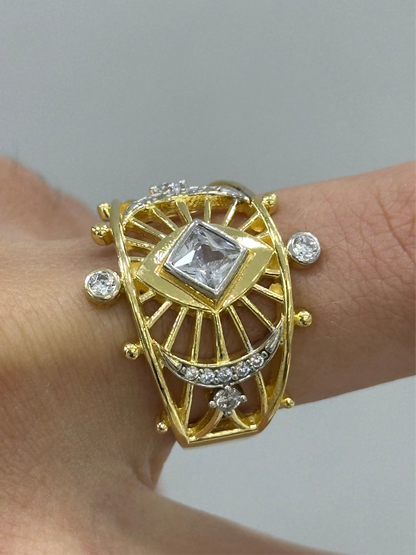 The 925 Hilluma Gaze ring