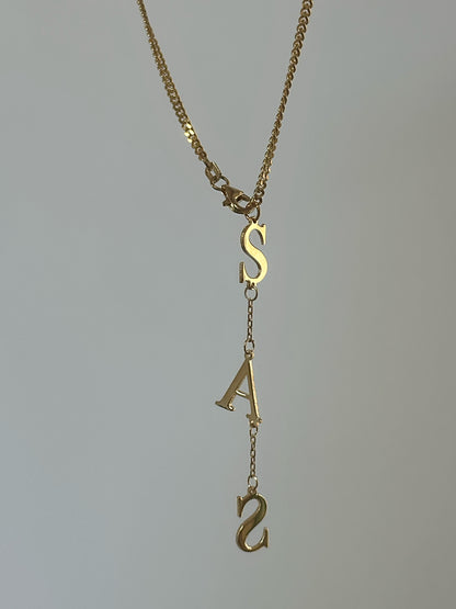 The 925 customized flow necklace