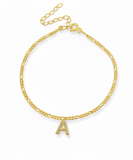 Figaro Letter Bracelet
