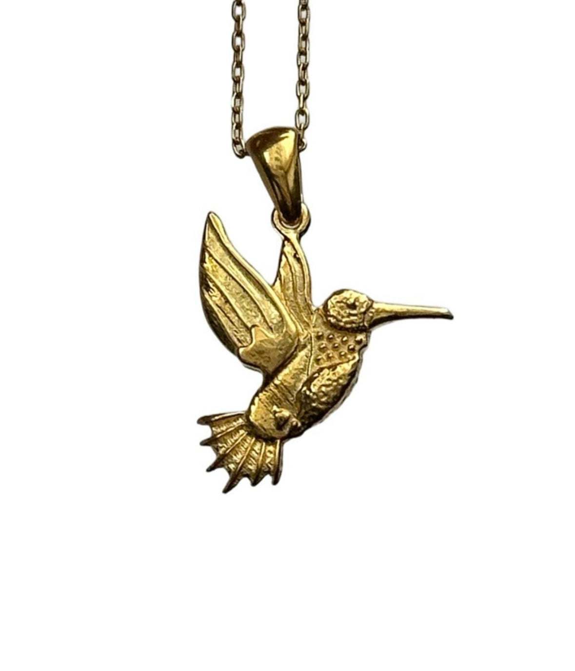 925 luck bird necklace