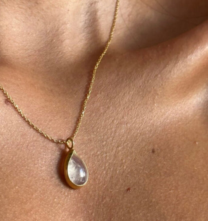 925 Moonstone necklace