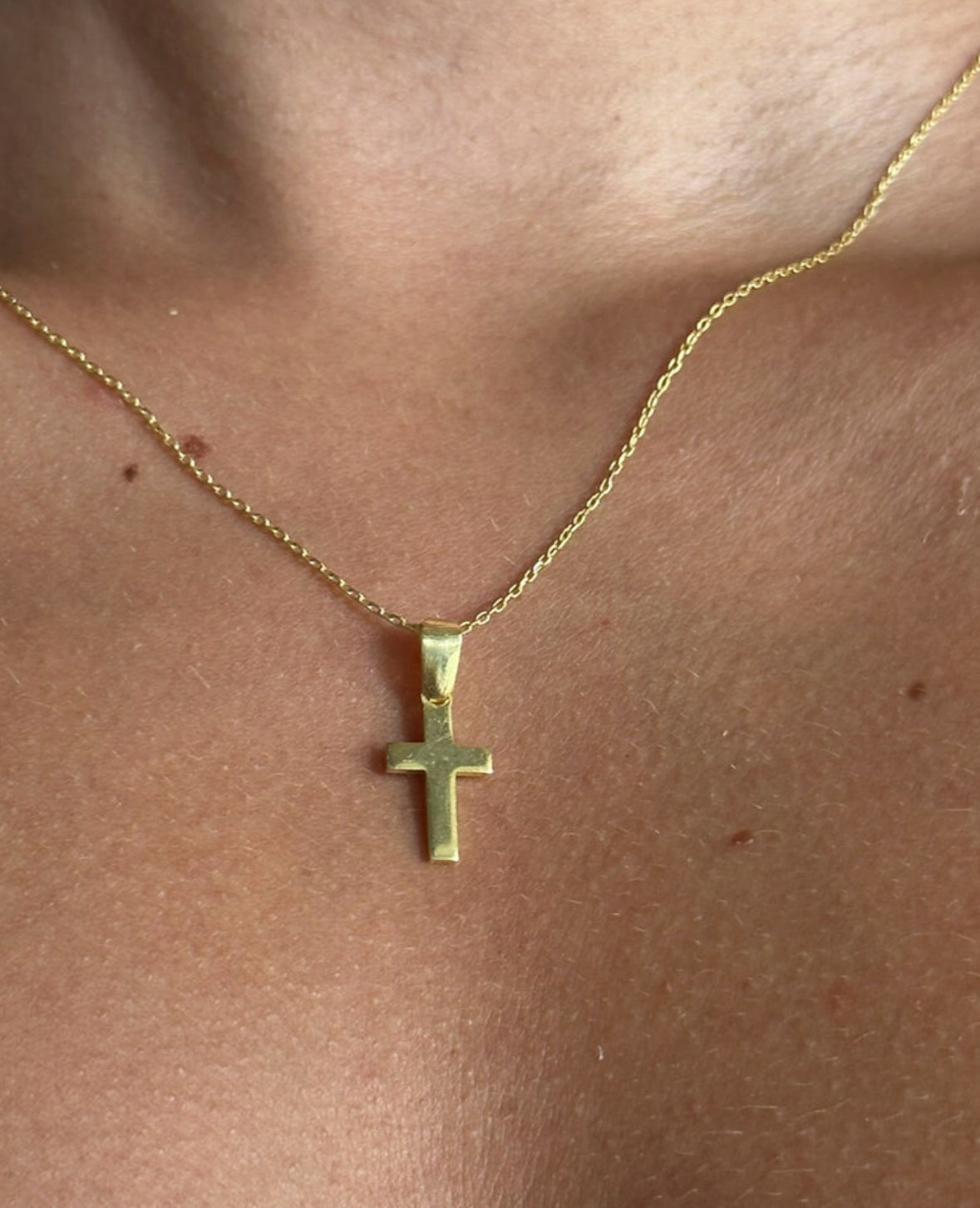 925 cross necklace