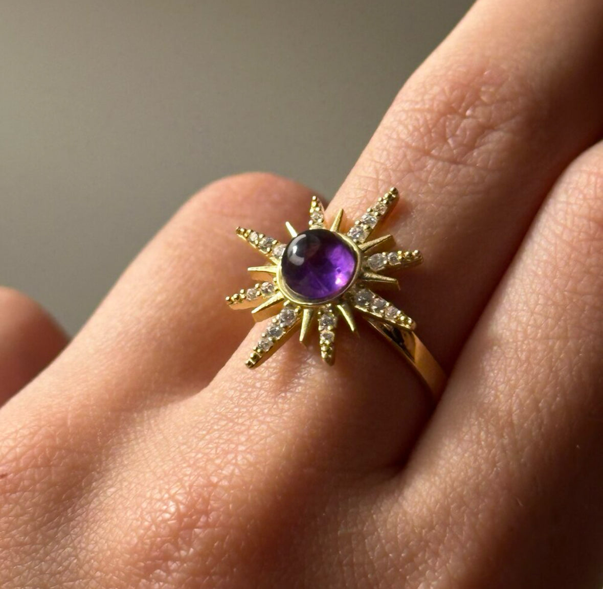 925 purple haze ring