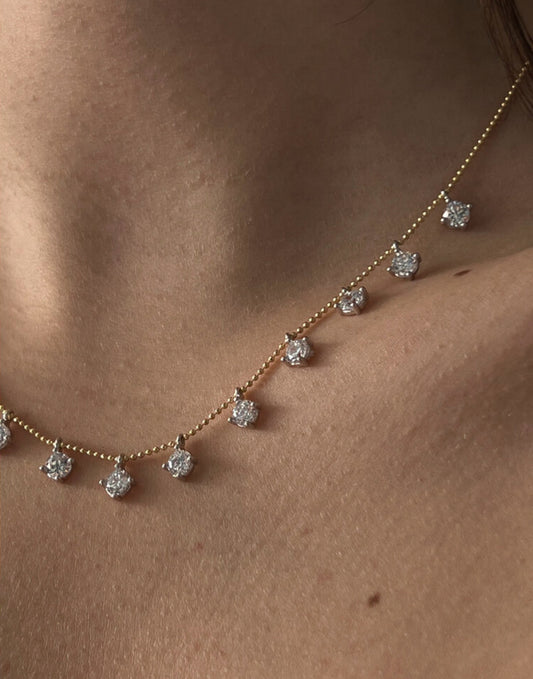 925 diamond necklace