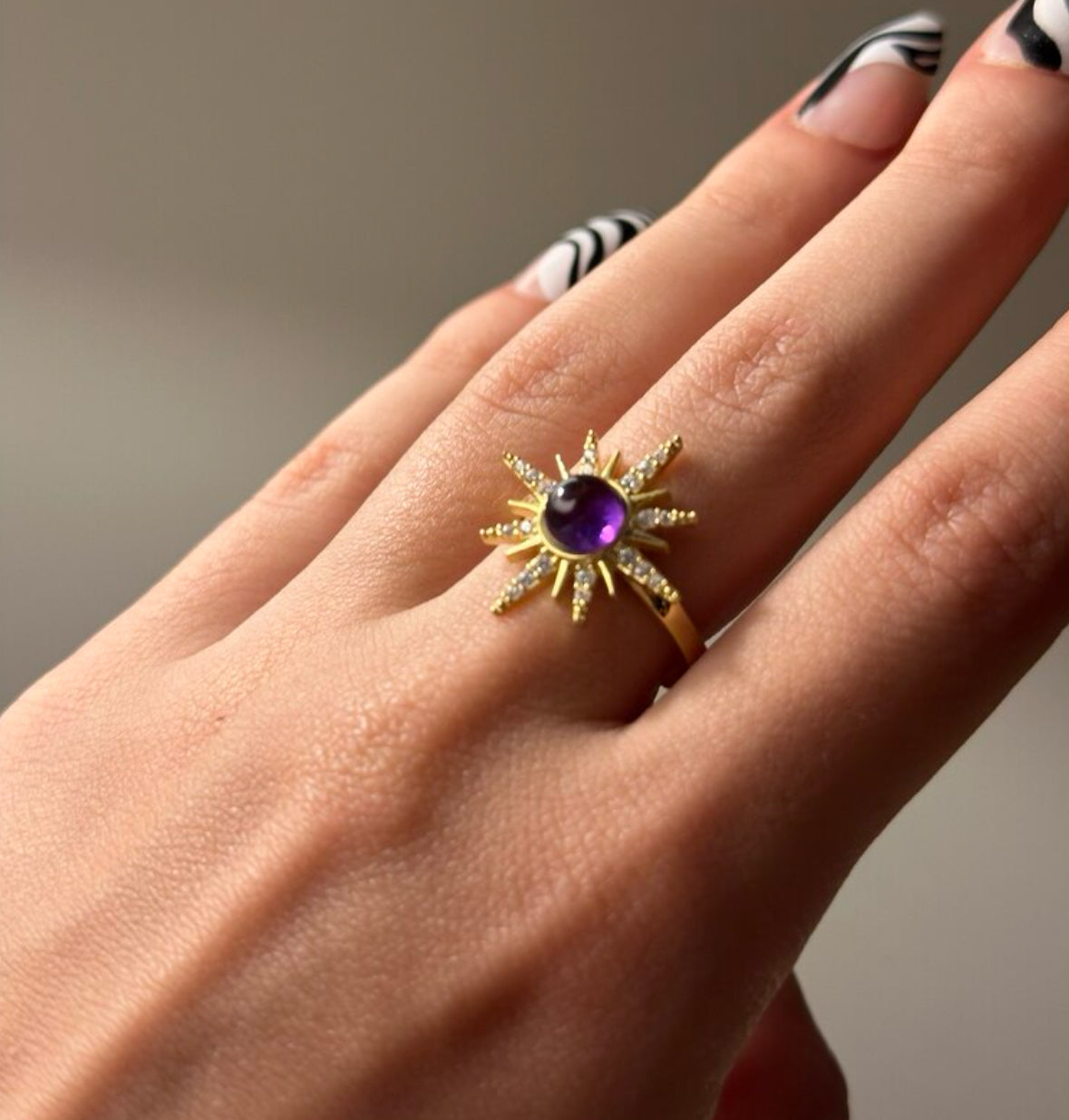 925 purple haze ring