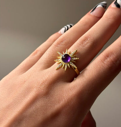 925 purple haze ring