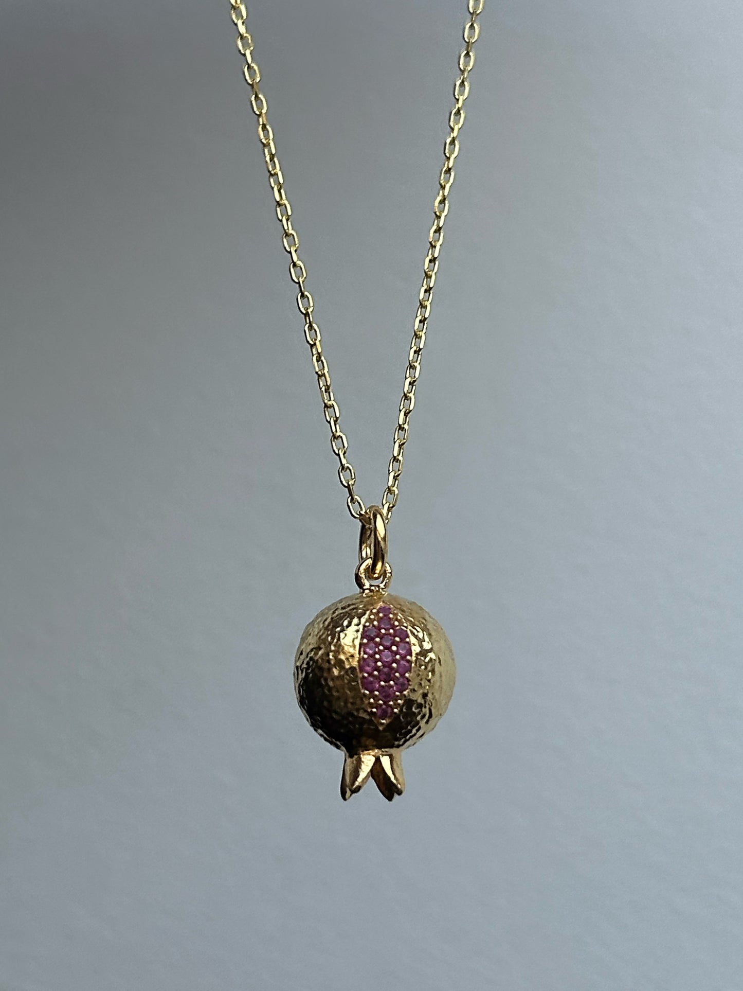 925 Pomegranate necklace