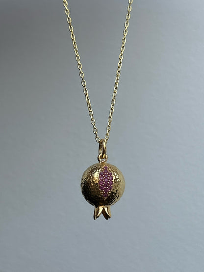 925 Pomegranate necklace