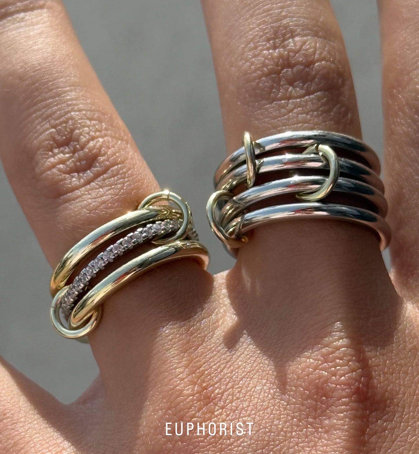 925 Classy Interlace Ring