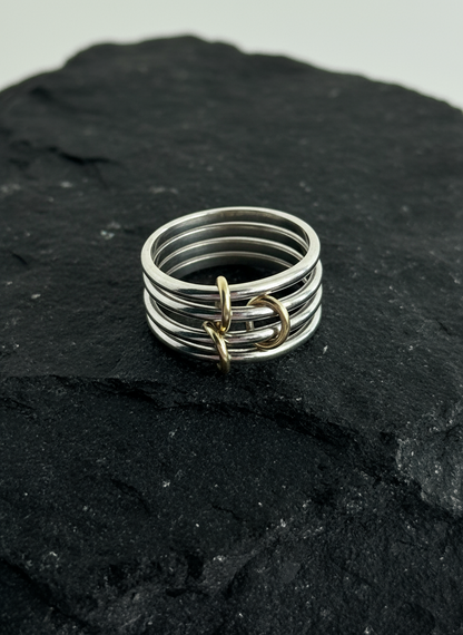 925 Classy Interlace Ring