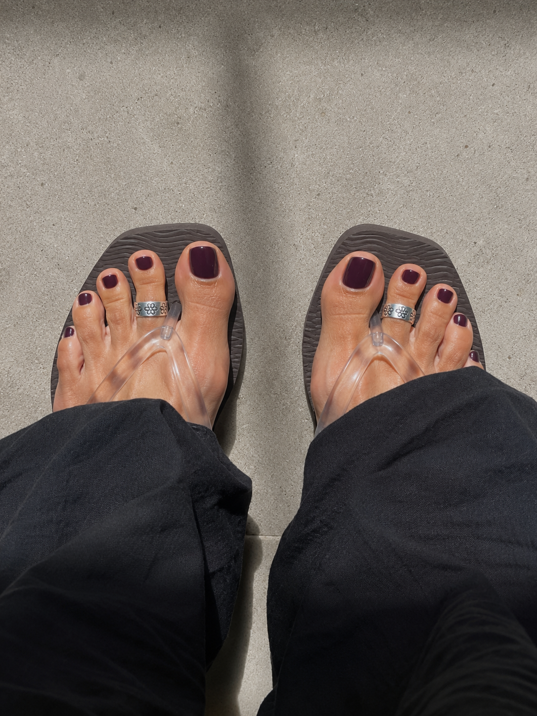 Flower Toe Ring