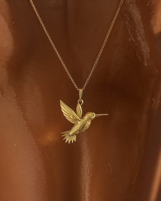 The 925 luck bird necklace