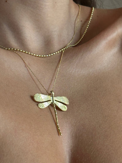 925 Dragonfly Necklace