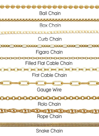 925 Figaro chain