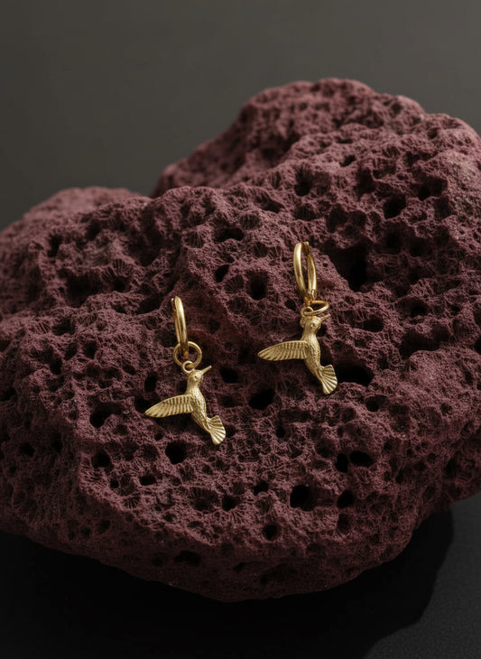 The 925 Fighter Bird Earring