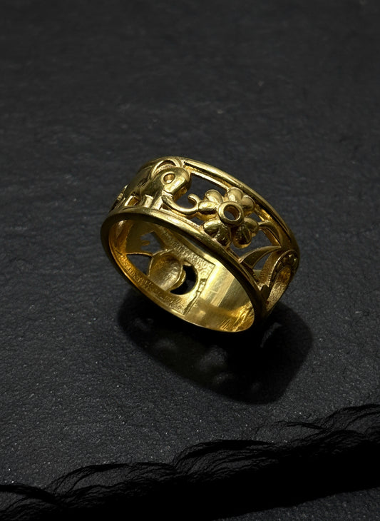 The 925 Luck sign ring