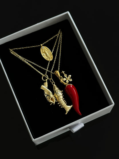 925 Hot like Pepper necklace