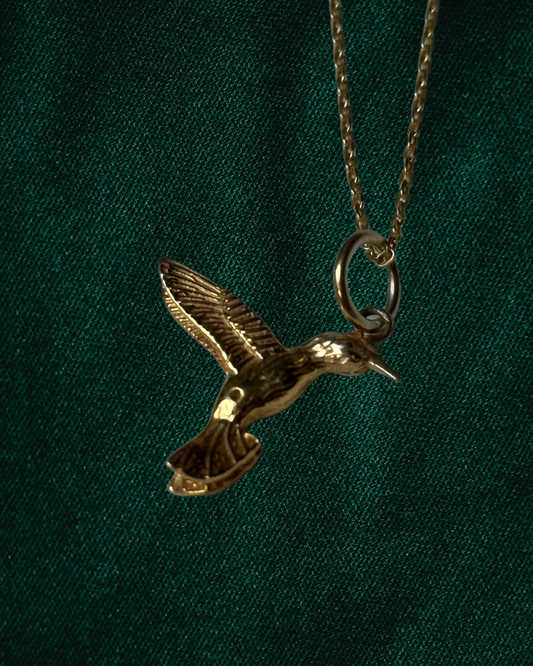 Fighter bird necklace