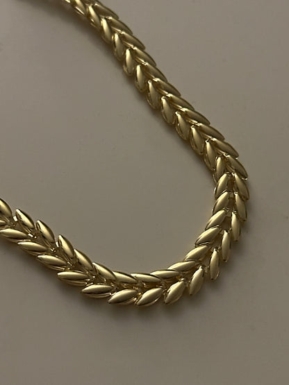 925 Wheat chain necklace