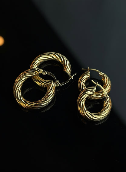 925 Vintage Hoop earring