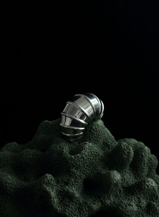 925 Caterpillar Ear cuff