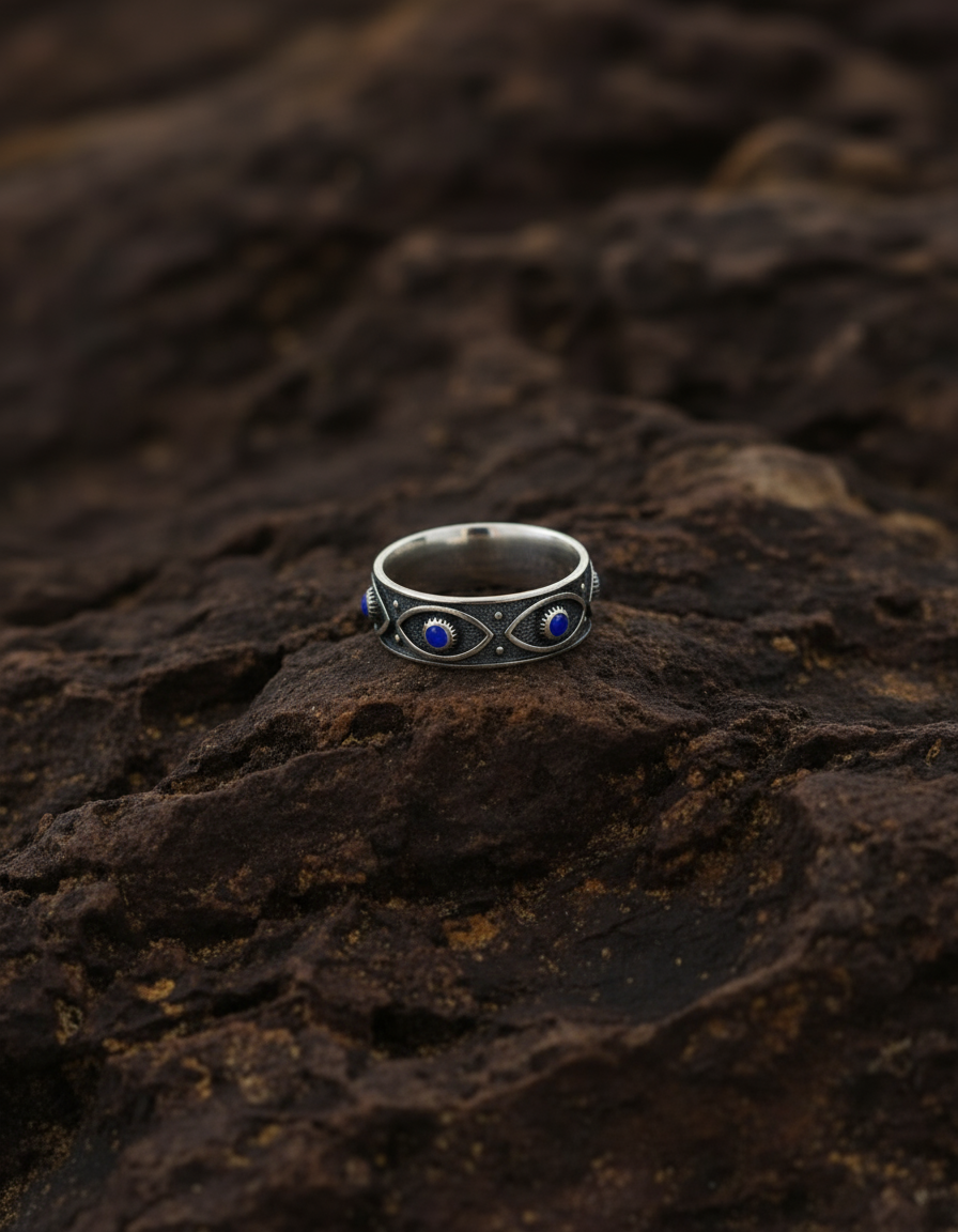 The 925 Silver Gaze ring