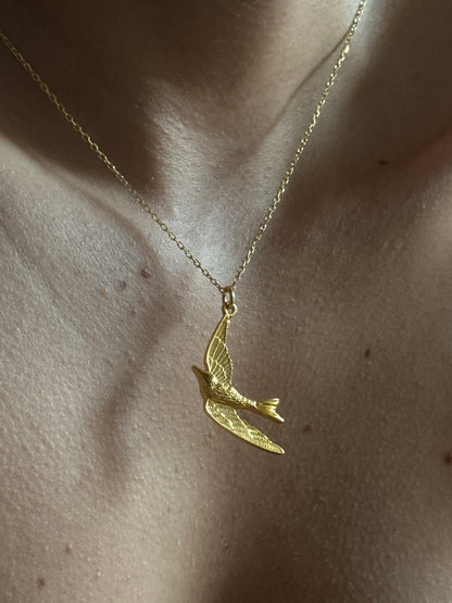 Birds Flying High necklace