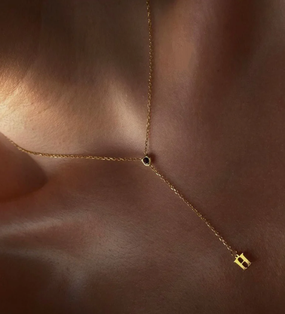 Birthsone Drop Necklace