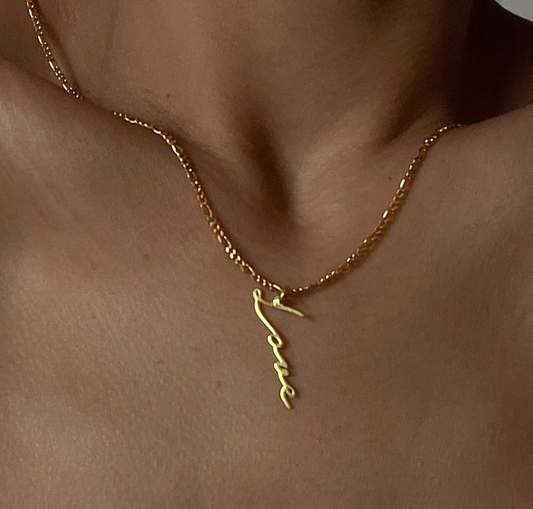 The 925 customized name chain