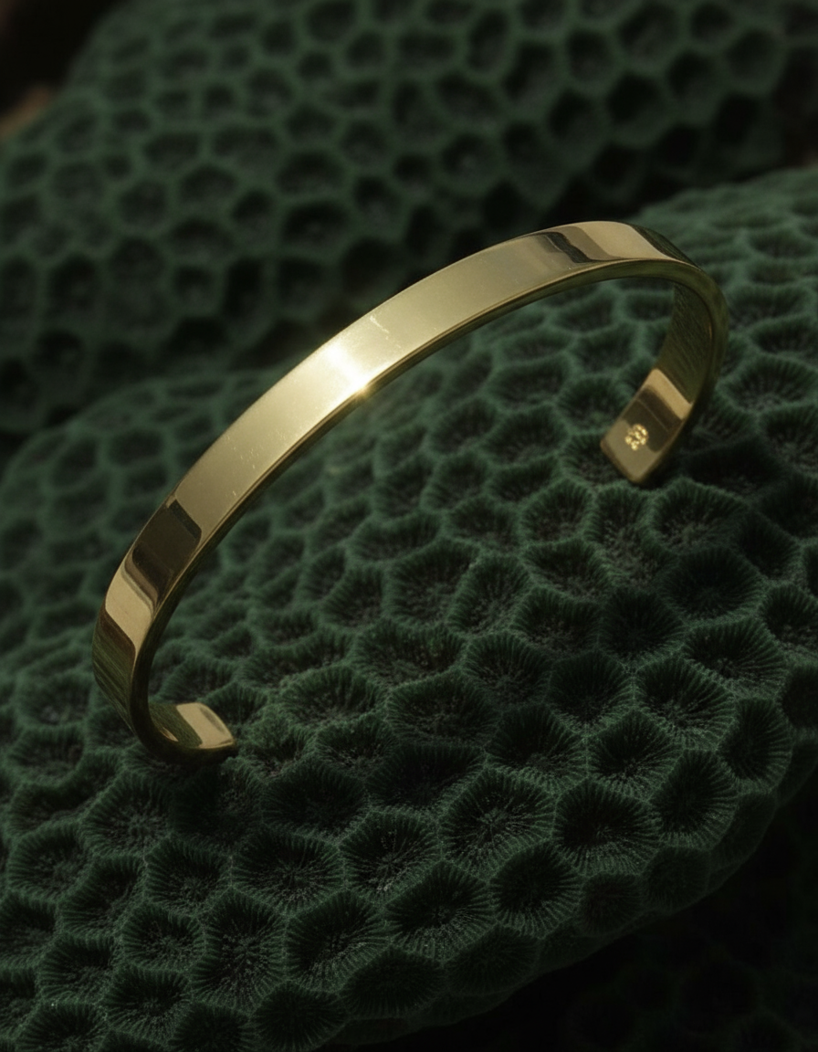 The 925 handcuff bracelet