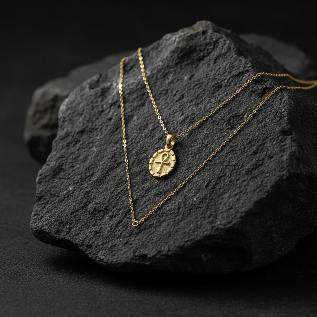 The 925 Ankh charm necklace