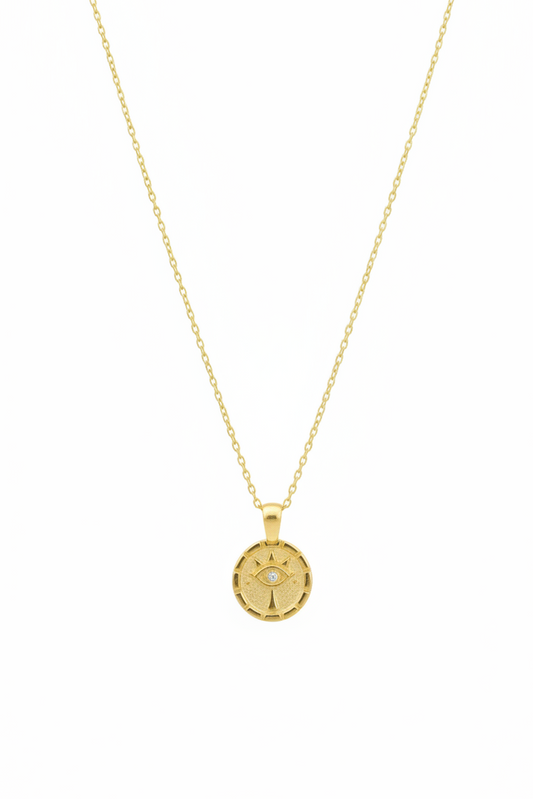 The 925 charm Horus eye necklace
