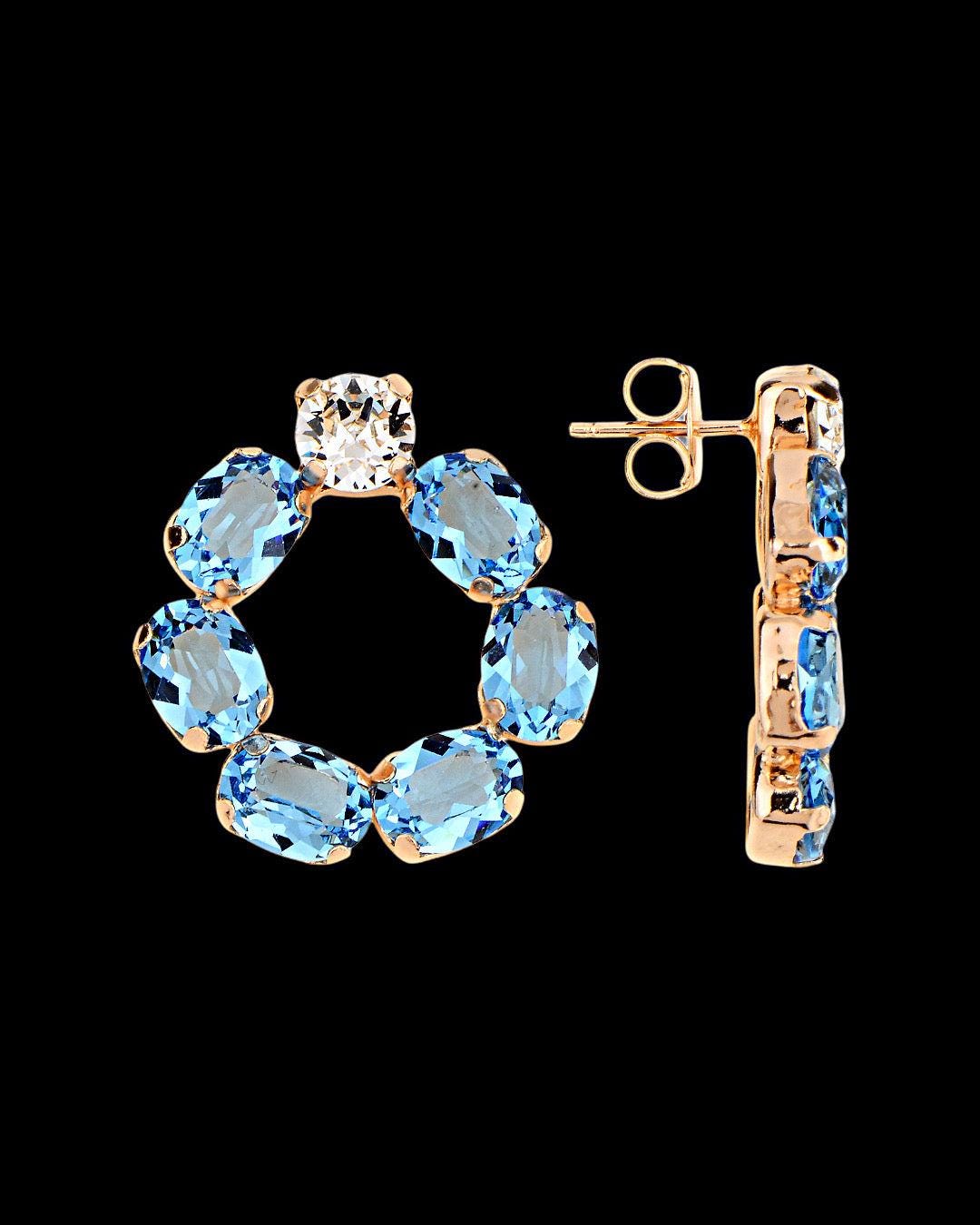The 925 Snow Cold Swarovski earrings