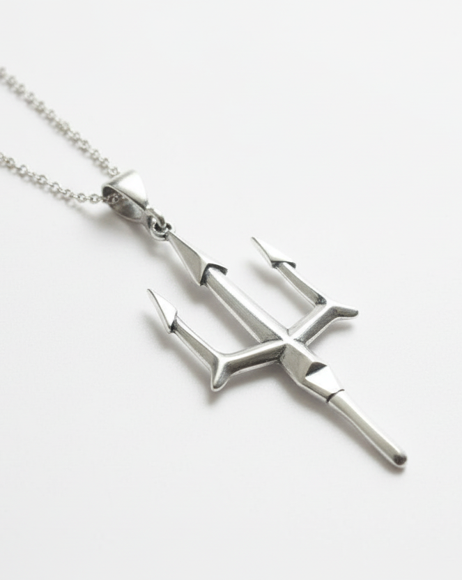 Poseidon'un asası kolye