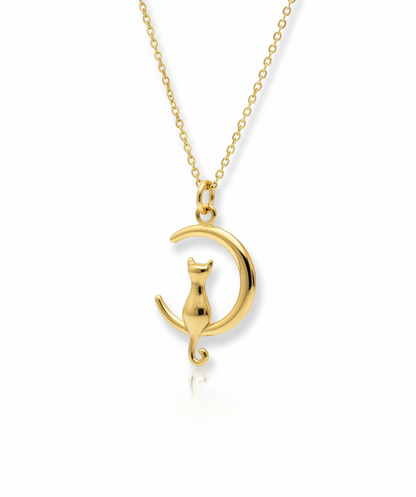 The 925 I love my cat necklace