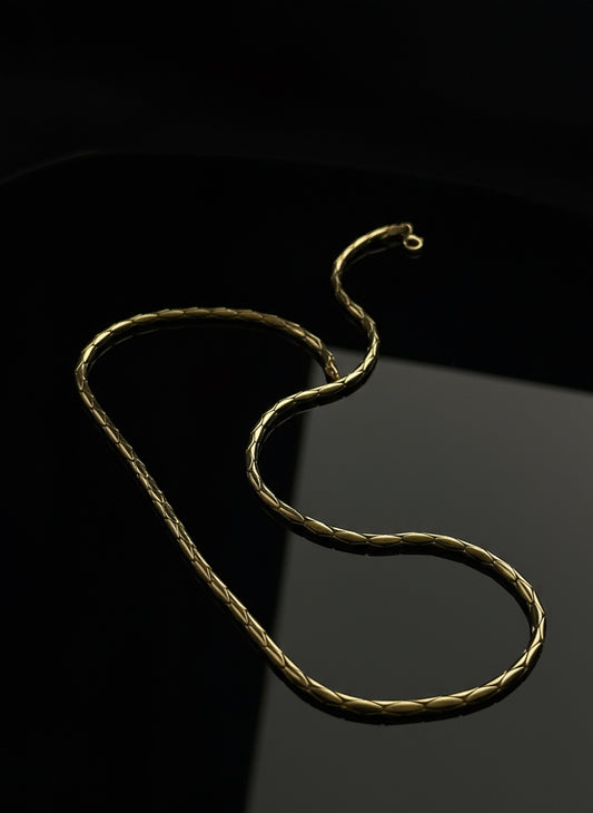 The 925 Snake Pattern chain necklace