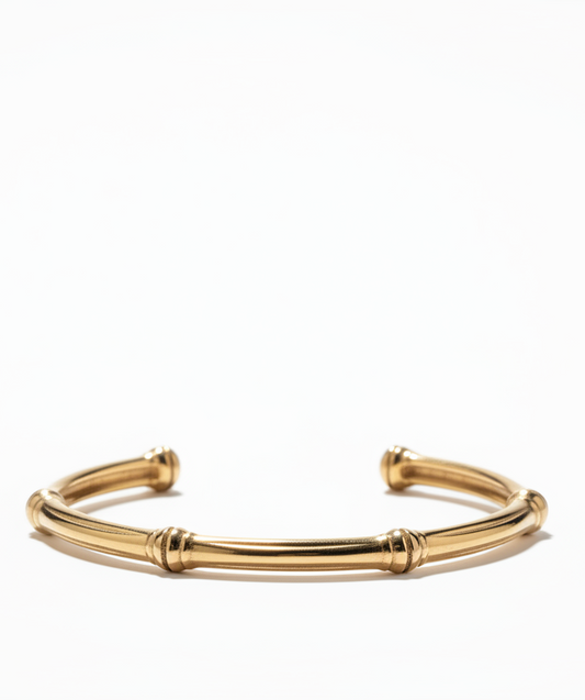 The 925 Bamboo Cuff bracelet