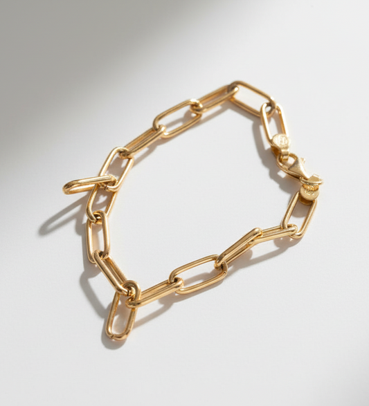 The 925 Distance charm chain bracelet