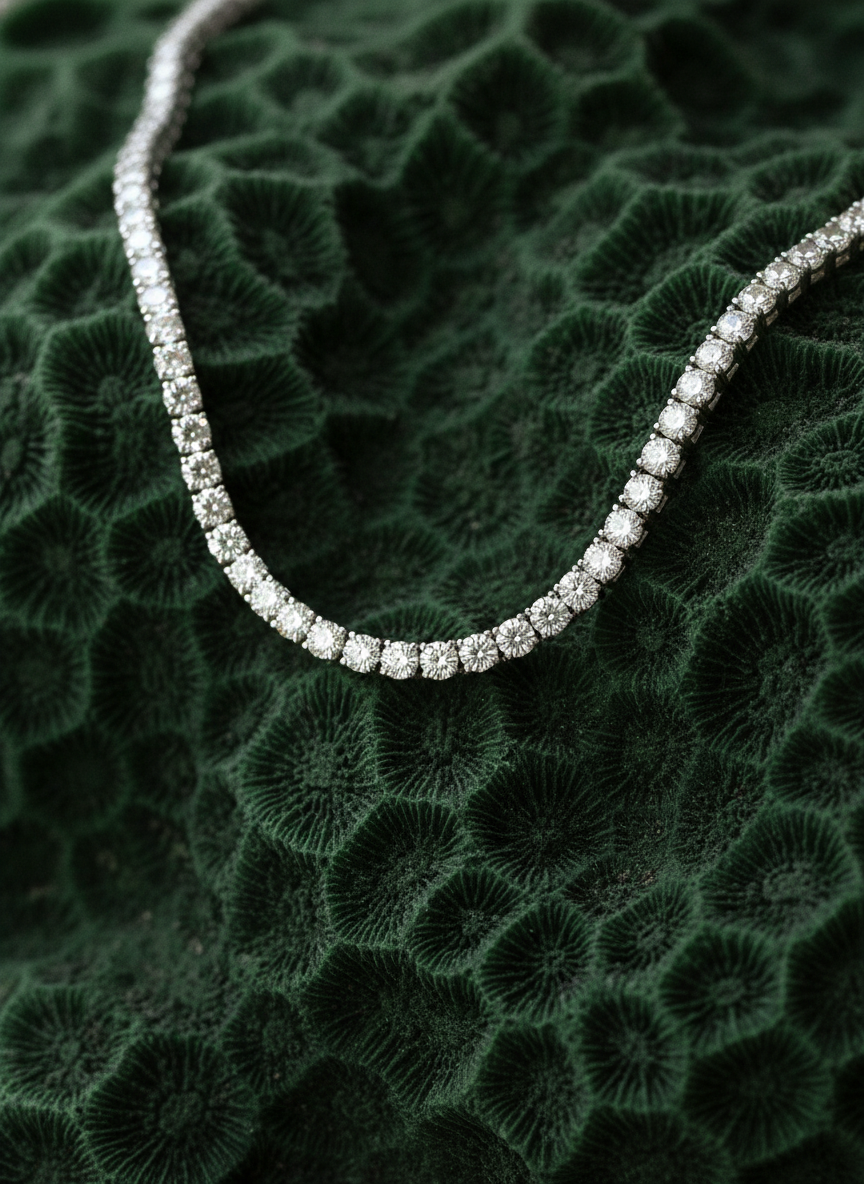 The 925 Classical Tennis Necklace