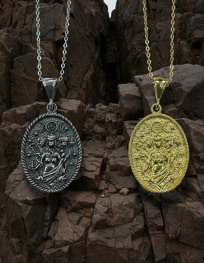 The 925 Mysterious Old Coin necklace