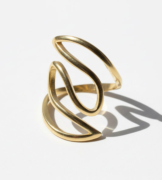 The 925 Leaf Breeze ring