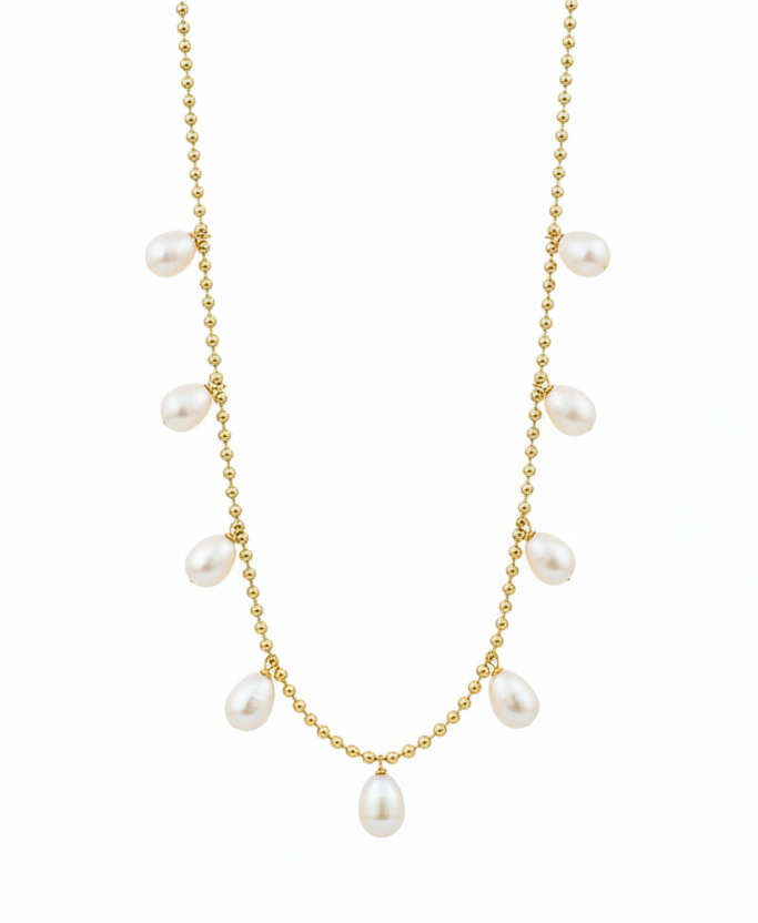 Pearl line kolye