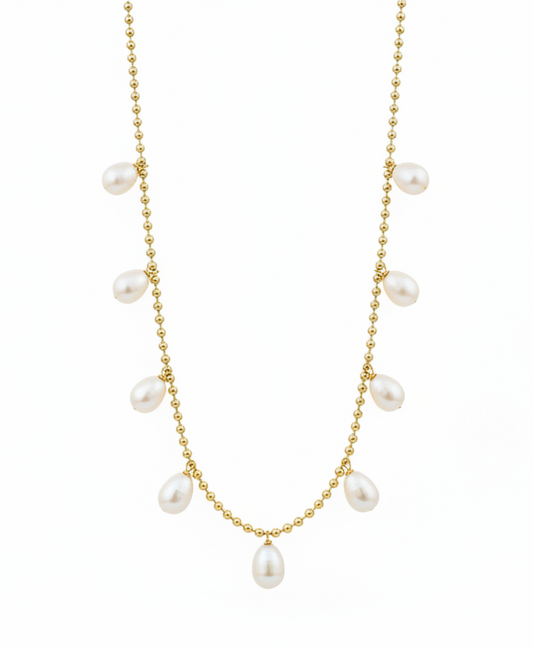 Pearl line kolye