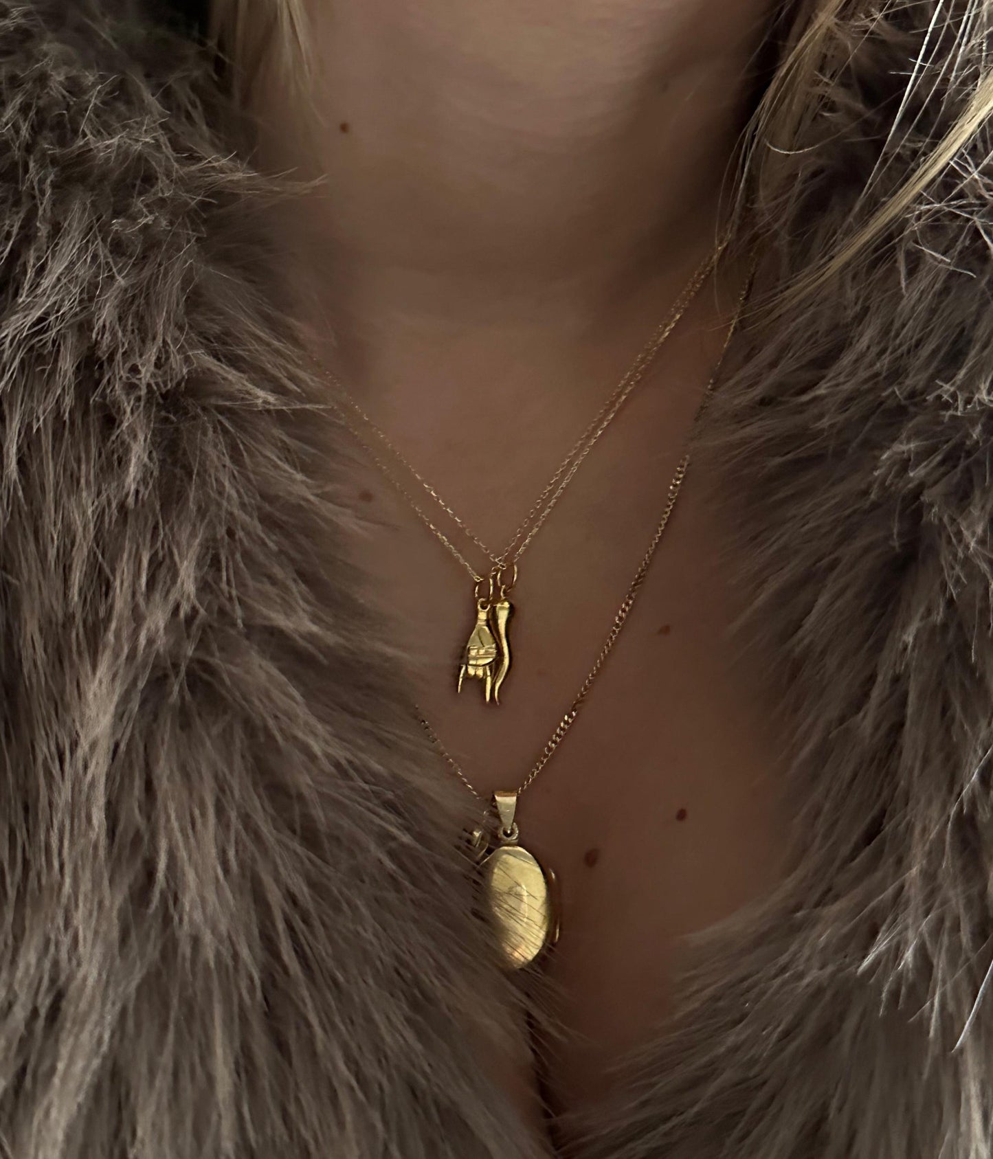 The 925 Gold Pepper necklace