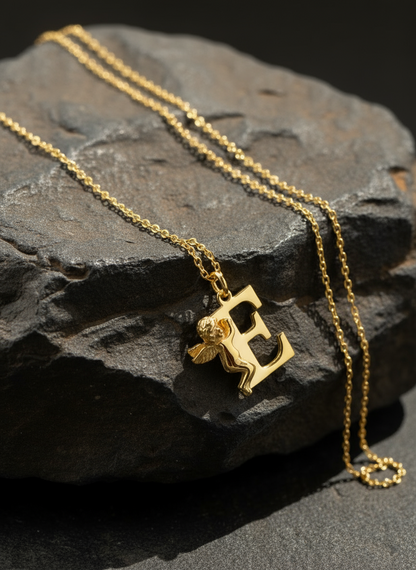 The 925 Angel Letter Necklace