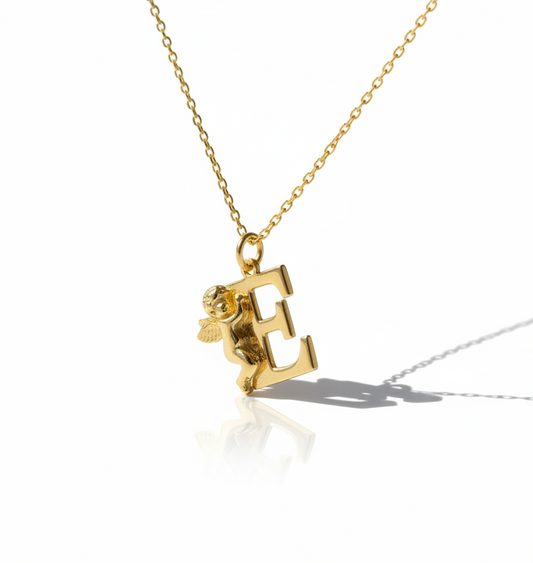 The 925 Angel Letter Necklace