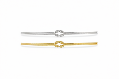 Düğüm çift bilekliği